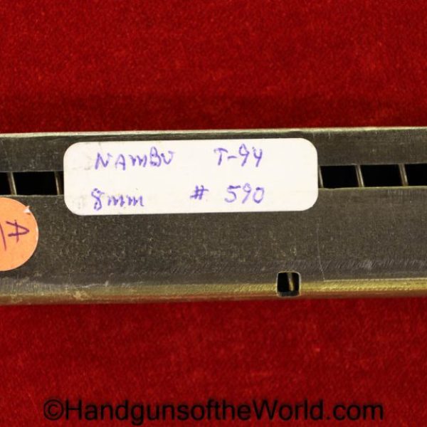 Nambu, 94, Type 94, 8mm, Magazine, Clip, #590, 590, Mag, Original, Japan, Japanese, Handgun, Pistol, Hand gun, WWII, WW2, Late War