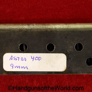 Astra, 1921, 400, 9mm, Largo, Bergmann Bayard, BB, 9BB, 9mmBB, 9, Mag, Magazine, Clip, Original, Spain, Spanish, Handgun, Pistol, Hand gun