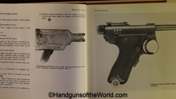 Military Pistols of Japan, Book, Fred L. Honeycutt Jr, 2nd, Edition, Autographed, Second, Pistol, Handgun, Hand gun, Japan, Japanese, Autograph, Collectible
