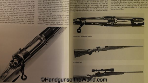 Ruger, 77, Model 77, Bolt Action, Rifles, Book, Ronnie Burke, Burke, Rifle, Long gun, USA, American, America