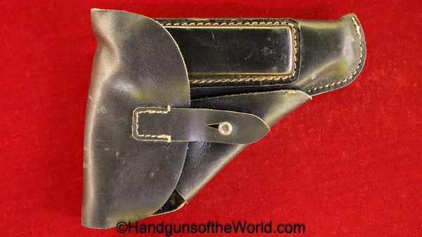 Mauser, HSc, Holster, FKX, 4, Nazi, German, Germany, WWII, WW2, Handgun, Pistol, Hand gun, Firearm, Fire arm, 1944, Original, Collectible, black, leather