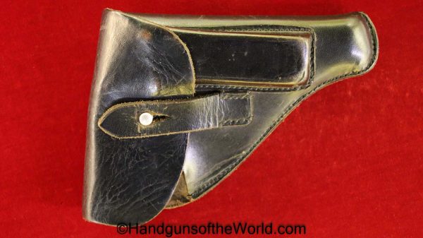 Walther, PPK, Holster, Black, Leather, Original, Handgun, Pistol, Hand gun, Post-War, Post War, Collectible