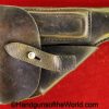 Walther, PP, Holster, WWII, WW2, brown, leather, breakaway, Handgun, Hand gun, Pistol, Original, German, Germany, Collectible, Black