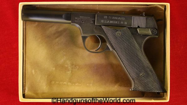 High Standard, HD-USA, .22lr, US Property, Incredible, Hi Standard, 22, 22lr, .22, HD, USA, Handgun, Pistol, C&R, Collectible, WWII, WW2, Trainer, American