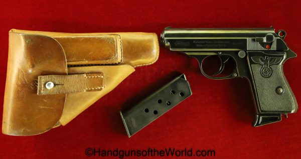 Walther, PPK, 7.65mm, Party Leader, Full Rig, 7.65, 32, .32, acp, auto, German, Germany, Nazi, Handgun, C&R, Pistol, Collectible, Holster, WWII, WW2, Hand gun