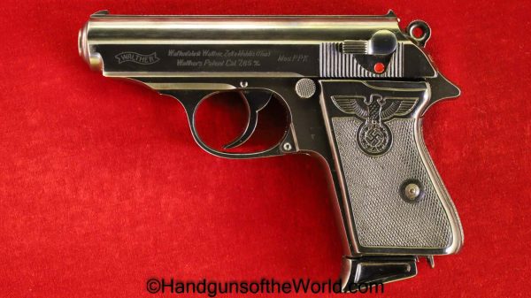 Walther, PPK, 7.65mm, Party Leader, Full Rig, 7.65, 32, .32, acp, auto, German, Germany, Nazi, Handgun, C&R, Pistol, Collectible, Holster, WWII, WW2, Hand gun