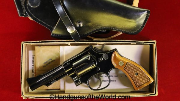 S&W, Model 15-3, 15-3, 15, Model, .38 Special, 38, .38, K-38, Masterpiece, with Box, K38, K 38, Handgun, Revolver, C&R, Collectible, USA, American, America