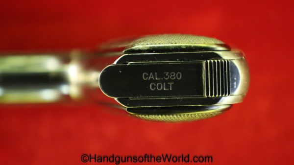 Colt, 1908, .380 caliber, 1923, .380, 380, acp, auto, Pocket, Hammerless, Handgun, Pistol, C&R, Collectible, USA, America, American
