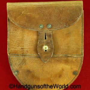 British, Britain, England, English, Canada, Canadian, Naval, Navy, Pouch, 1915, Riley & McCormick Ltd, Calgary, Original, Collectible, WWI, WW1, Field Gear