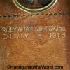 British, Britain, England, English, Canada, Canadian, Naval, Navy, Pouch, 1915, Riley & McCormick Ltd, Calgary, Original, Collectible, WWI, WW1, Field Gear