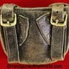 British, Britain, England, English, Pouch, Original, Collectible, Field Gear, Ammo, Ammunition, Handgun, Ulster Volunteers, Revolver, Black, Leather