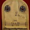 Colt, 1911, 1911A1, Double, Mag, Pouch, P.B. + Co, 1918, USMC, 1942, Reissued Green Canvas, Green, Canvas, Magazine, Clip, USA, American, America, WWII, WW2