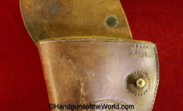 S&W, 1917, Revolver, Holster, Brown, leather, G&K, Colt, Smith and Wesson, Original, Collectible, US, Smith & Wesson, WWI, WW1, Handgun, Hand gun