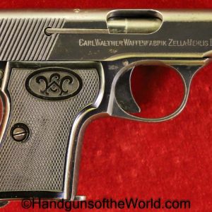 Walther, 5, V, Model 5, 6.35mm, 6.35, 25, .25, acp, auto, German, Germany, Handgun, Pistol, VP, Vest Pocket, C&R, Collectible, Hand gun