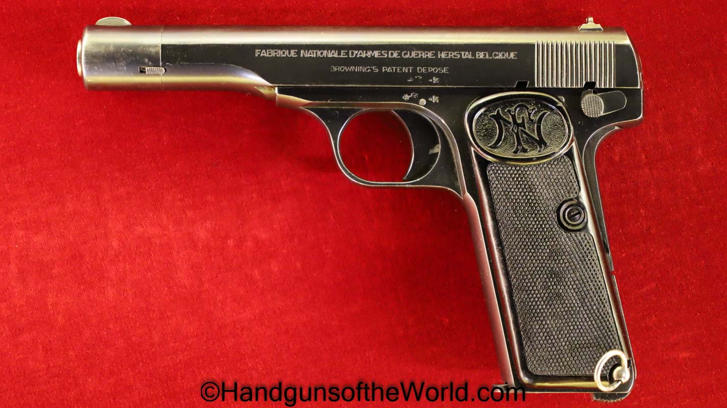 FN, 1922, Browning, 7.65mm, Post-War, French, France, Belgian, Belgium, Post War, 32, .32, acp, auto, 7.65, Handgun, Pistol, C&R, Collectible, 1910/22
