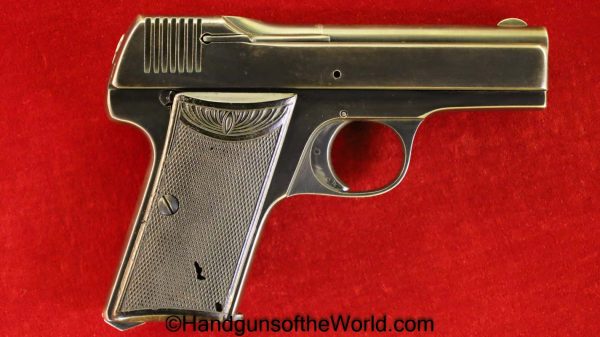 Menz, Menta, 7.65mm, German, WWI, Imperial Proofed, WW1, Germany, Handgun, Pistol, C&R, Collectible, Pocket, .32, 32, acp, auto, 7.65, Rare, 1 of 500