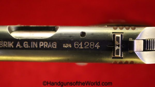 CZ-27, 7.65mm, Nazi, WW2, WWII, Early, High Polish, CZ, 27, CZ27, CZ 27, Handgun, Pistol, C&R, Collectible, German, Germany, Czech, Czechoslovakia, 32, .32