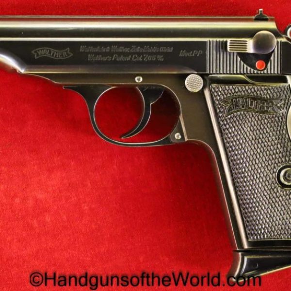 Walther, PP, 7.65mm, Like New in Box, LNIB, Boxed, with Box, 7.65, 32, .32, acp, auto, German, Germany, Handgun, Pistol, C&R, Collectible, Pocket, Hand gun