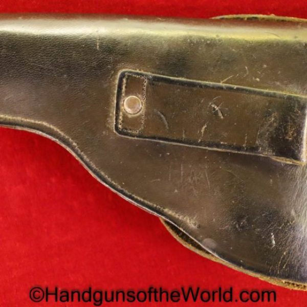 Beretta, 1919, 318, 418, Holster, Brown, Leather, Original, Vintage, Period, Collectible, Handgun, Hand gun, Pistol, Italy, Italian