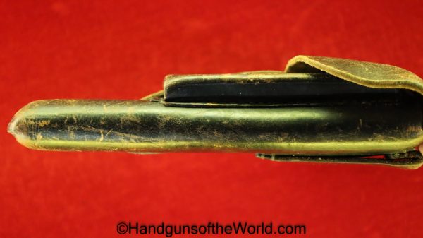FN, Browning, 1922, Holster, brown, leather, breakaway, Commercial, pattern, WWII, WW2, Original, Vintage, Period, Collectible, Handgun, Pistol, Hand gun