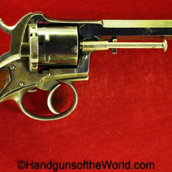 V.C. Schilling, Double Action, Pinfire, Revolver, 10mm, Antique, Handgun, Hand gun, DA, German, Germany, VCS, V.C.S., Non-FFL, Non FFL