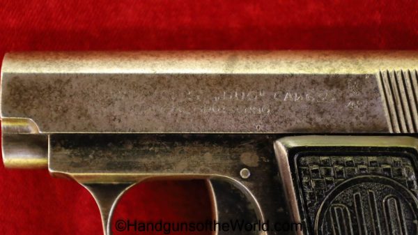 CZ, Duo, 6.35mm, 1943, with Holster, 6.35, 25, .25, acp, auto, German, Germany, Czech, Czechoslovakia, Handgun, Pistol, C&R, Collectible, VP, Vest Pocket