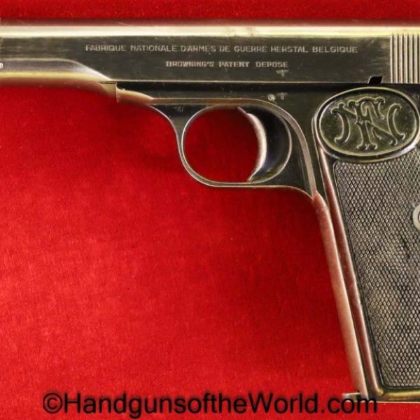 FN, 1922, Browning, 7.65mm, Nazi, Test Proof, with Capture Paper, with Holster, WWII, WW2, Handgun, Pistol, C&R, Collectible, .32, 32, acp, auto, German