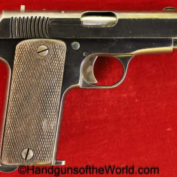 Erquiaga & Cie, Fiel, 7.65mm, Spanish, Ruby, French, France, Spain, WWI, WW1, Handgun, Pistol, C&R, Collectible, 32, .32, acp, auto, 7.65, Hand gun