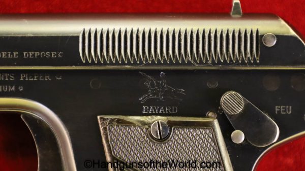 Bayard, 1908, .380, Vest Pocket, 380, acp, auto, 9mm, Belgian, Belgium, VP, Handgun, Pistol, C&R, Collectible, Model 1908, Hand gun, Firearm, Fire arm