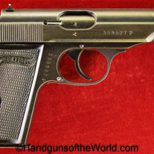 Walther, PP, 7.65mm, Nazi, WWII, WW2, German, Germany, Handgun, Pistol, C&R, Collectible, Pocket, Hand gun, 7.65, 32, .32, acp, auto, Firearm, Fire arm