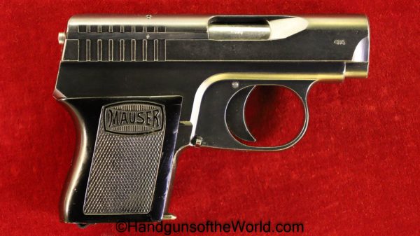 Mauser, WTP I, 6.35mm, 6.35, 25, .25, acp, auto, German, Germany, VP, Vest Pocket, Handgun, Pistol, C&R, Collectible, WTP-I, WTP-1, WTP 1, WTP, I, 1