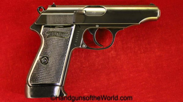 Walther, PP, .22lr, Nazi, Eagle N, with Box Base Magazine, .22, 22, lr, German, Germany, Handgun, Pistol, C&R, Collectible, Hand gun, E/N, Eagle/N, Pocket