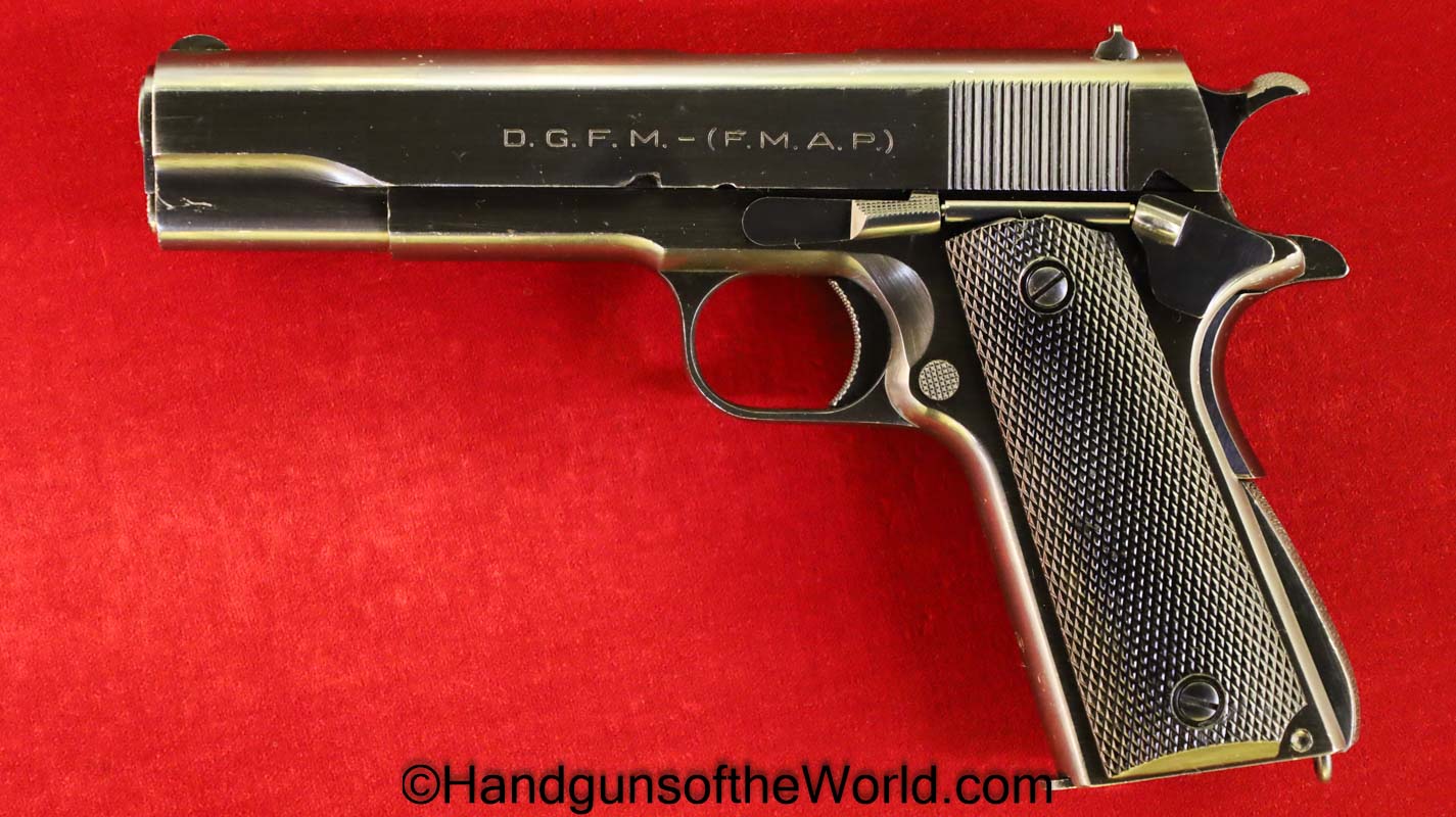 DGFM, 1927, Colt, .45acp, Argentine, Matching Magazine, Argentina, 1911, 1911A1, Model, 45, .45, acp, auto, Handgun, Pistol, C&R, Collectible, Hand gun