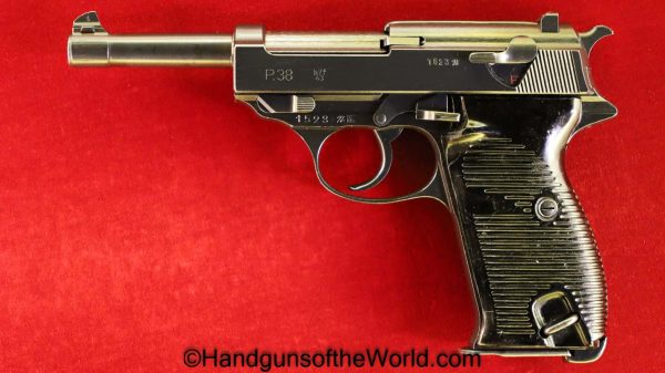 Walther, P38, P 38, P.38, P-38, Mauser, BYF-43, 9mm, Nazi, WWII, WW2, German, Germany, Handgun, Pistol, C&R, Collectible, byf, 43, byf43, byf 43, Full Rig