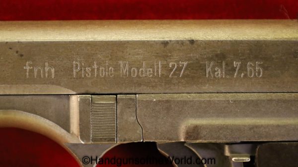 CZ-27, 7.65mm, Nazi, German, Germany, WW2, WWII, Full Phosphate, Phosphate, Late War, Handgun, Pistol, C&R, Collectible, CZ, 27, CZ27, CZ 27, .32, 32, acp