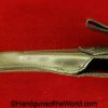 Colt, 1911, 1911A1, General Officers, Holster, black, leather, gold fixtures, belt hanger, Original, Collectible, Handgun, Pistol, USA, American, America
