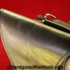 Colt, 1911, 1911A1, General Officers, Holster, black, leather, gold fixtures, belt hanger, Original, Collectible, Handgun, Pistol, USA, American, America