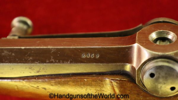 Dreyse, 1835, Needle Fire, Single Shot, Pistol, .34, Model, Needlefire, German, Germany, Antique, Collectible, Handgun, Hand gun, Firearm, Fire arm