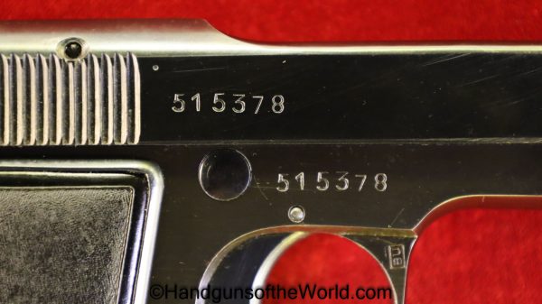 Beretta, 1935, 7.65mm, Nazi, WWII, Full Rig, Superb, WW2, German, Germany, Italy, Italian, Handgun, Pistol, C&R, Collectible, Pocket, 32, .32, acp, auto