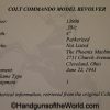 Colt, Commando, .38 Special, with Letter, Lettered, .38, 38, Special, WWII, WW2, Handgun, Revolver, C&R, Collectible, USA, American, Cleveland, Ohio, 1943
