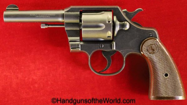 Colt, Commando, .38 Special, with Letter, Lettered, .38, 38, Special, WWII, WW2, Handgun, Revolver, C&R, Collectible, USA, American, Cleveland, Ohio, 1943