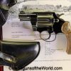Colt, Cobra, .38 Special, USAF, Grips, with 2 Holsters, with Letter, Lettered, .38, 38, Handgun, Revolver, C&R, Collectible, 1954, American, USA