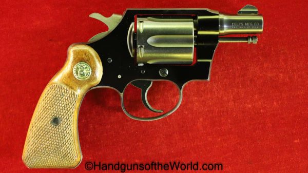 Colt, Cobra, .38 Special, USAF, Grips, with 2 Holsters, with Letter, Lettered, .38, 38, Handgun, Revolver, C&R, Collectible, 1954, American, USA