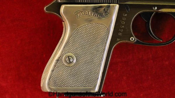Walther, PPK, 7.65mm, Nazi, Police, Eagle C, Gray Grips, German, Germany, WWII, WW2, Handgun, Pistol, C&R, Collectible, Pocket, 32, .32, acp, auto, E/C