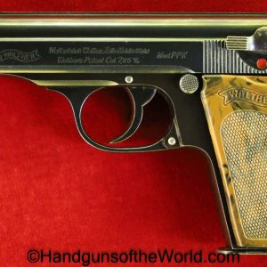 Walther, PPK, 7.65mm, WWII, Era, WW2, German, Germany, Handgun, Pistol, C&R, Collectible, Pocket, 7.65, 32, .32, acp, auto, Hand gun, Firearm, Fire arm