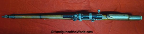 Lee Enfield, No4, MKI, .303, British, with Carrying Crate, Sniper, Enfield, Lee, 303, No.4, No 4, 1944, WWII, WW2, Longarm, Rifle, Britain, English, UK