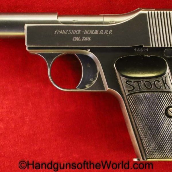 Franz, Stock, Pocket, 7.65mm, Late, Type 1, Type I, 7.65, .32, 32, acp, auto, German, Germany, Handgun, Pistol, C&R, Collectible, Hand gun, 1, I, Type