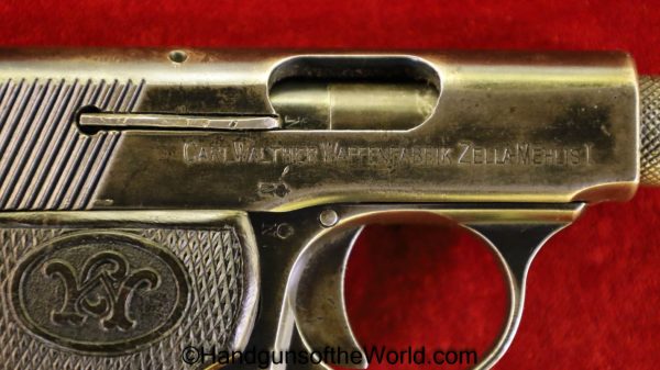 Walther, Model 5, 6.35mm, 6.35, 25, .25, acp, auto, 5, Model, German, Germany, Handgun, Pistol, C&R, Collectible, VP, Vest Pocket, Hand gun, Firearm, V