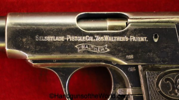 Walther, 4, Model 4, 7.65mm, Full Rig, German, Germany, Handgun, Pistol, C&R, Collectible, Pocket, 32, .32, acp, auto, Holster, with Holster, 7.65