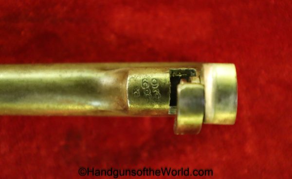 Colt, Open Top, Pocket, Model, Revolver, .22, 22, USA, American, America, Antique, Handgun, Collectible, Non FFL, Brass Frame, Brass, Americana, 1875
